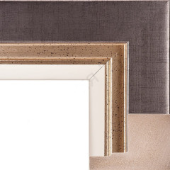 33-43 багет из пластика серый