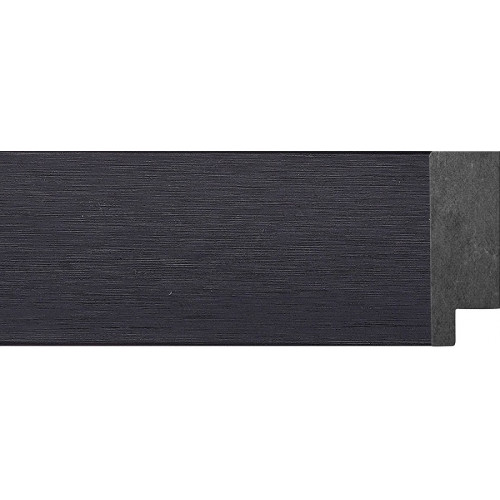 412-D1 багет из пластика чёрный