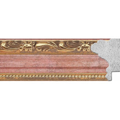 43-B85 багет из пластика розовый