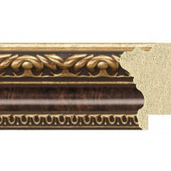 48-17 багет из пластика коричневый