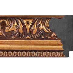 53-16 багет из пластика золото