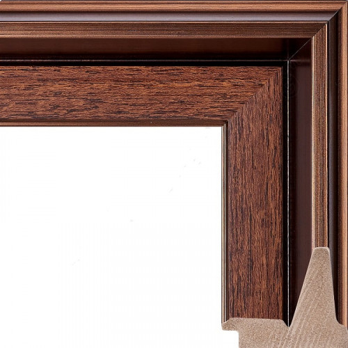 80-56 багет из пластика коричневый