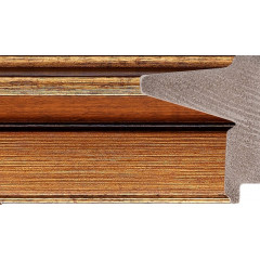 80-92 багет из пластика золото 