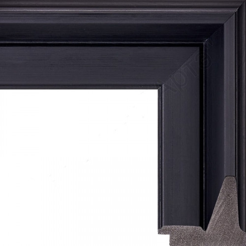 80-019 багет из пластика чёрный