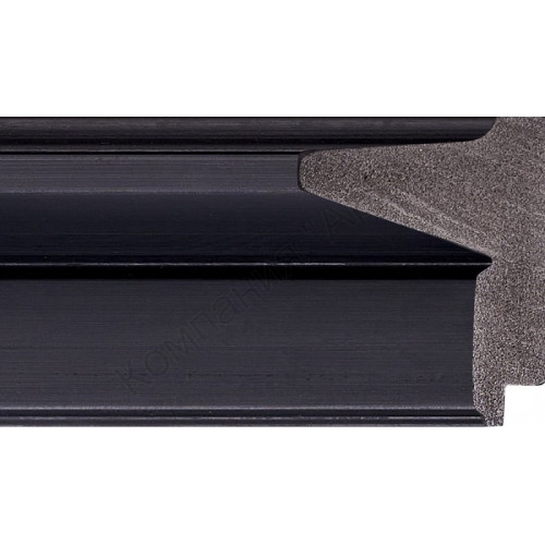 80-019 багет из пластика чёрный