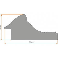 AR-19 пластиковая рамка 40-50