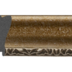 93-08 багет из пластика коричневый