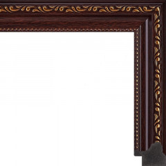 101-010 багет из пластика коричневый