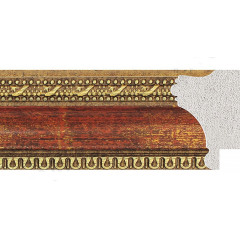 41-73 багет из пластика красный