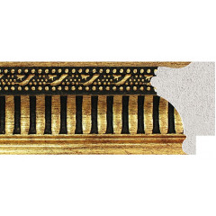 41-7 багет из пластика золото