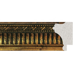 41-9 багет из пластика коричневый