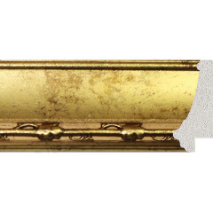 46-91 багет из пластика золото