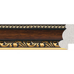 K-203 багет из пластика коричневый