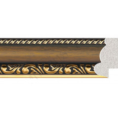 20-163 багет из пластика коричневый