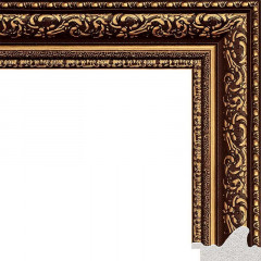 K402-30 багет из пластика коричневый