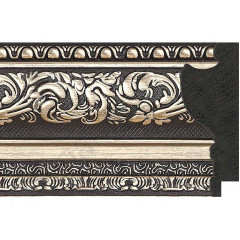 K60-29 багет из пластика чёрный