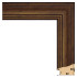 322-4 багет из пластика коричневый