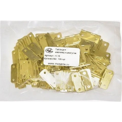 Петли для ключниц и шкатулок H-16, 24х18х1.5 мм