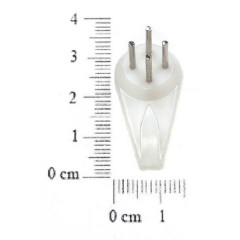 Крючок для твёрдых стен pt-30 30 мм.
