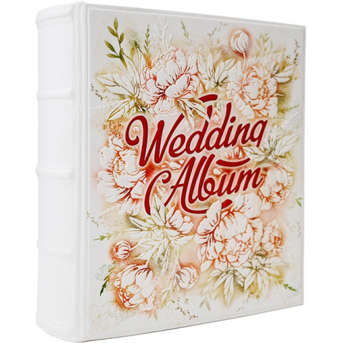 020-08-22 большой кожаный альбом под наклейку «Wedding Album». 