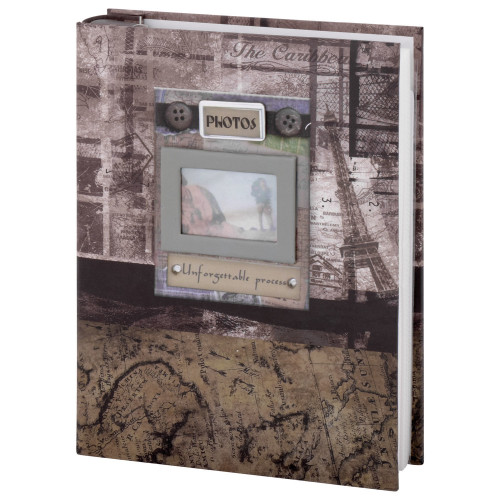 Sam-k-35 фотоальбом 200 фото 10х15, кожзам