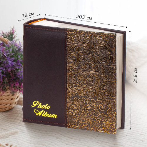 Sam-k-10 фотоальбом 300 фото 10х15, кожзам