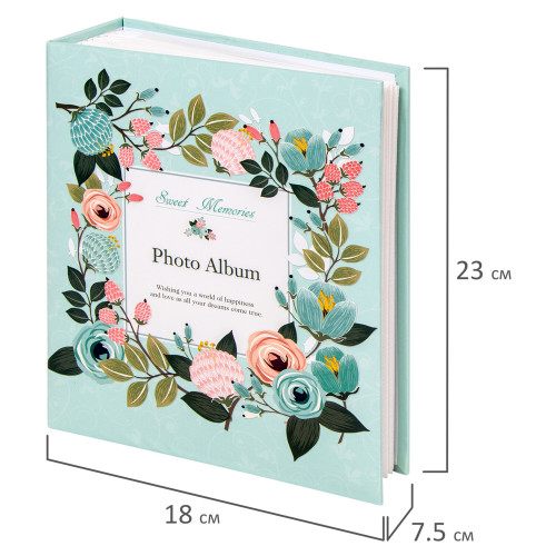 Sam-k-58 фотоальбом 304 фото 10х15, ламинированный картон