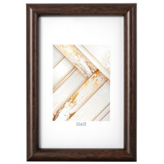 642-46 пластиковая рамка 10-15 коричневый