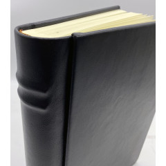 Black кожаный альбом под наклейку