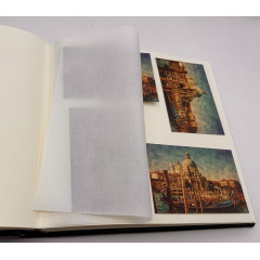 Герб СССР кожаный альбом под наклейку