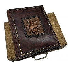 Elite Moskva кожаный альбом под наклейку