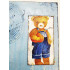 R02 Ricamo  детский альбом голубой под наклейку