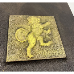 Лев Марон кожаный фотоальбом 