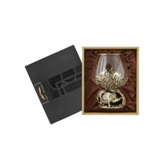 Бокал для коньяка Охота на Вепря 420 мл в подарочной коробке 050401040/3