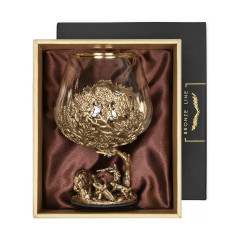 Бокал для коньяка Дикий Кабан 420 мл в подарочной коробке 10059164