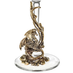Бокал для вина "Дракониха"(со статуэткой на ножке)