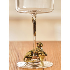 Набор 2 бокала для вина "Лев ЛОРД/Львица ЛОРД"