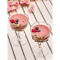 Набор 2 бокала Элизия для шампанского "Сердца"