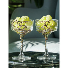 Набор 2 бокала Элизия для шампанского "Сердца"
