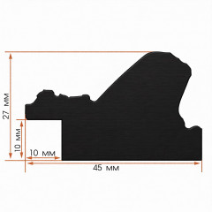 AR-45 пластиковая рамка А2