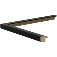 12-33 багет дерево чёрный