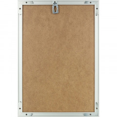 AT-22 Рамка А4 металл 9 мм серебро