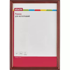 AT-14 Рамка А4 деревянная 14 мм светло коричневый