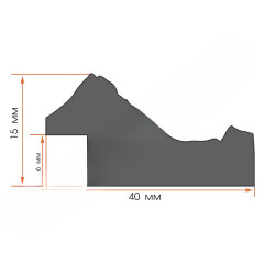 AR-72 пластиковая рамка 30-60