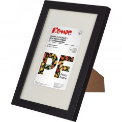 AT-20 Рамка А4 МДФ 18 мм чёрная