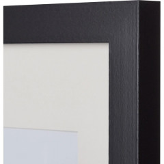 AT-20 Рамка А4 МДФ 18 мм чёрная