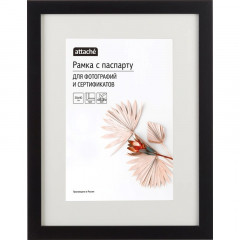 AT-21 Рамка 30-40 МДФ 18 мм чёрная