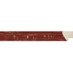22-31-H93G багет из пластика красный