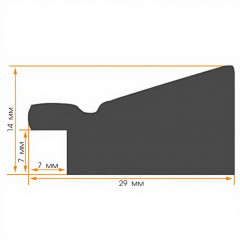 AR-70 пластиковая рамка 30-60