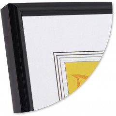 45-N пластиковая рамка 15-20 Decora черный Hofmann